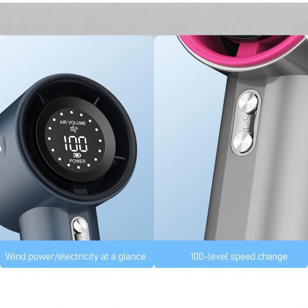 Violent Digital Display USB Charging Outdoor Mini Fan